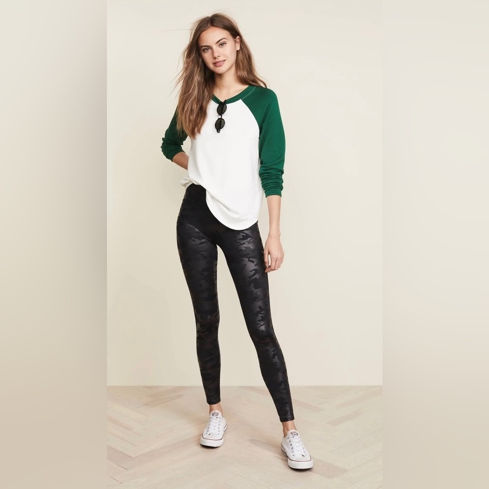 Black Camouflage Leggings